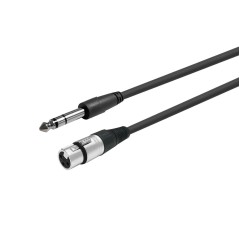 Premium Vivolink XLR F to Stereo Jack 635mm - High-Quality Audio Connector (PROAUDXLRFJACKS10)